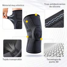 Rodillera Deportiva Ortopédica Unisex con Estabilizador Lateral y Almohadillas de Gel Rotulianas para Una Mayor Sujeción Rodilleras para ProtecciónAlivio Deporte Small - Extra grande - Ver 4