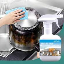 H4Cacle Black Scale Remover, Stainless Steel Cleaning Spray - Multi-Purpose Cleaner For Kitchen Utensils, Pot Bottom, Effortlessly Removes Rust And Black Stains From Pots, Pans, And Stove Bottoms, Cookware Restoration, Restoration Spray, Surface Brightening Cleaner, Polish, Descale - H455 - View 8