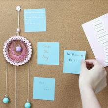 10pcs Mint Green Transparent Sticky Notes, Student Mistake Marking, Office Memo Pads Set - 10 Mint Green Sticky Notes - View 4