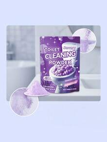 Poudre de nettoyage pour toilettes, dissout rapidement le calcaire, élimine les taches, rafraîchit et désodorise, nettoyant ménager pour salle de bain - Poudreux - Voir 7