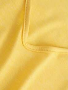 Colorful V-Neck Cotton Blend Tank Top Women Casual Sleeveless Soft Stretchy,Soft Everyday Vest Top,Best Selling V-Neck Camisole Cotton Blend Tank Women's Basic Staple Top - 黃色 - 查看 6