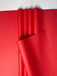 Red-Toned Tissue Paper, 100 Units, Sizes 50x70, 50x35 And 25x35, For Wrapping, Gifts, Rococo, And Kites. - 紅色的 - 查看 1