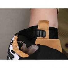 Guantes de motocross con visualización táctil, guantes de motociclismo, para hombres y mujeres, transpirables, ligeros, para ciclismo, escalada, guantes de montaña al aire última - Negro1 - Ver 8