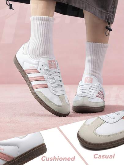 Adidas Originals حذاء SAMBA OG W كاجوال خفيف الوزن للرجال والنساء حذاء رياضي يومي خارجي للركض JI2677