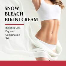 250g/8.82oz Loción aclaradora de piel íntima de alta capacidad, 50g Crema para la piel íntima, Desvanecer la pigmentación de la piel íntima, Iluminar y refinar la piel, Hidratar y nutrir, Cuidado personal, Cuidado de la piel - Blanco - Ver 8