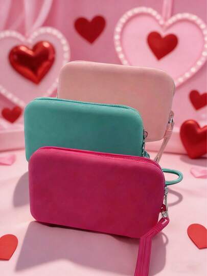 1个手持硅胶袋，防水沙滩手提袋，简约便携收纳袋，可用作化妆包，可水洗，带挂绳，可收纳化妆品、耳机、钥匙和卡片，创意硅胶收纳袋，房间装饰，包包，化妆包，旅行，化妆包，旅行必备，收纳，储物，旅行必备，化妆品收纳袋，化妆包，桌面收纳袋，化妆包，化妆包，旅行，化妆袋，包，化妆袋，旅行必备，化妆包，旅行必备，小型化妆包，化妆袋，化妆包，旅行必备，大容量，大化妆包，圣诞礼物，收纳袋，旅行，女士旅行必备礼物，收纳袋，手拿包/小手提包，化妆品收纳袋，化妆品收纳袋，收纳袋，刷子收纳袋，迷你收纳袋，大容量收纳袋，女士礼物，圣诞礼物，礼物创意 女性