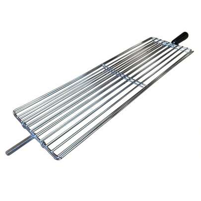 Stainless Steel Cypriot BBQ Rotisserie Basket Clamp - Medium
