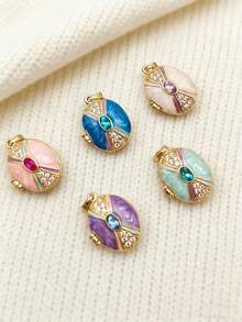 5pcs/Set Oil Drop Pendant Jewelry Accessories - Multicolor - View 7