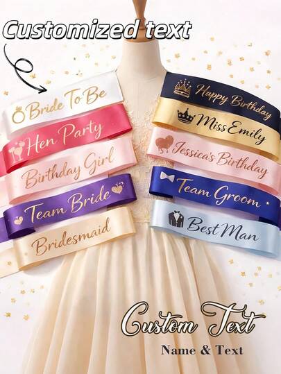 Customized Belts, Personalized Belts (With Logo And Text), Customized Party Belts (With Text), Bridal Belts, Bachelorette Party Belts, Pageant/Birthday Belts, DIY Customized Belts, Customized Bridal Belts, Bachelorette Party Gifts, Bridal Belts, Personalized Belts, Bachelorette Party Belts, Customized Belts, Party Gifts, Personalized Gifts, Wedding Parties, Gifts, Bridesmaid Proposal Gifts