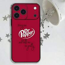 Funda de teléfono Girls Love D-Dr-P-Peppers Drink para 17,16,15,14,13,12,11,Pro,Max,Plus,E,Air,Mini, negra, a prueba de golpes. Accesorios para teléfonos de vacaciones. Ideal para fiestas navideñas, oferta especial de Año Nuevo, funda transparente para teléfono, es la opción de regalo para amigos o familiares. Exquisita Funda Limitada de Edición Festiva para  17 Pro Max Funda Stitch Impermeable Anti-Caída Resistente a los Arañazos Funda 13 Añade un Toque Festivo Funda 16 Cosas Personalizables Estilo Minimalista Nuevo Regalo de Vacaciones Funda para  17 scover de  17 Pro Max - A5 - Ver 8