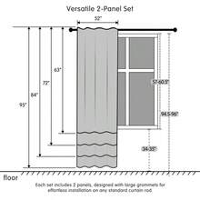 Blackout Curtains 52Wx84L, Room Darkening Floral Curtains, Thermal Insulated 2 Panels Window Drapes, Boho Farmhouse Curtains For Living Room Bedroom Window Treatments, Brown - BrownLeaves52Wx84LPa - View 8