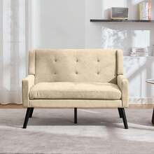 Sofas & Couches - Beige + Upholstered + Foam - View 3