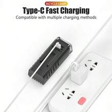 Rechargeable Bicycle Front Light, Waterproof Mountain Bike Light For Night Riding - Bicycle Lights - View 3