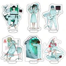 1个不规则形状动漫亚克力立牌，MiziSua创意校园桌面装饰，动漫周边，游戏周边，礼物，节日礼物，生日礼物，完美礼物 - 彩色 - 查看 1