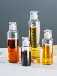 1 Piece Of 2026 New Model Sealed Oil Can, Seasoning Soy Sauce Vinegar Bottle, Household Kitchen Anti-Leak Seasoning Bottle, Outdoor Picnic And Barbecue Seasoning Oil Bottle - Multicolor - View 4