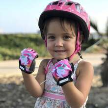 Guantes de bicicleta para niños pequeños y pequeños para bicicletas de equilibrio y pedal para edades de 1 a 8 años.8 diseños para niños y niñas - Unicornio - Ver 5