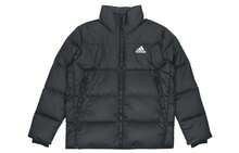 Adidas BAFFLE DOWN Outdoor Solid Color Sports Warm Down Jacket For Men, Winter, Black - Black - View 13
