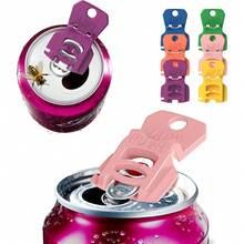 6-Pack Can Opener – Easy Open Drink Tab Toppers&Can Covers For Soda, Beer,  Shields From Bugs, Dust At The Party,Camping, BBQ - 彩色 - 查看 1