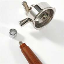 1Pc Universal Coffee Wooden Handle, Wooden Handle Replacement Kit For Coffee Machines Coffee Handle Coffee Machine Handle - Multicolor - View 3