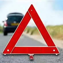 Triangulo Para Carro - Sinalização De Segurança - A - Visão 2