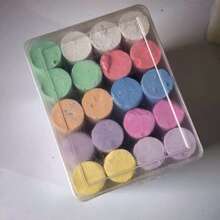Washable Sidewalk Chalk Set For Kids - Colored Chalk With Bucket, 8 Bright Colors, For Toddlers Outdoor Drawing & Art Activities - Multicolor - View 13