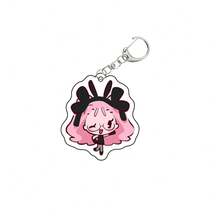 1个2026新款不规则亚克力双面钥匙扣，动漫周边精致挂件，史迪奇玩具，旅行玩具，课堂减压玩具，迷你小物，洗澡玩具，圣诞文具，压力球，生日礼物，圣诞礼物，万圣节礼物，完美礼物，纪念品 - 彩色 - 查看 8