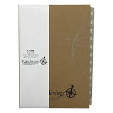 Wanderings 2026/27 Calendar Planner Inserts - Ivory Color - Thick Monthly Weekly Calendar Refill For A5 6-Ring Binder Planner Compatible With Filofax 8 1/4 X 5 5/8 (21cm X 14.2cm) To Jun 2027 - DatedCalendar2026 - View 1