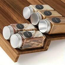 Wooden Kitchen Spice Rack Drawer Organizer, Spice Bottle Storage And Display Rack, No Food Contact - Brown - View 4