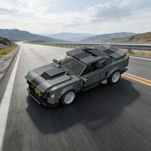 1340pcs Racing Car Theme Building Block Model Set, Multi-Color Options. Suitable For Car Enthusiasts, Including Black And Yellow/White Racing Cars. A Great Starter Choice For Block Building Hobbyists. Can Improve Finger Dexterity, Relieve Stress, And Cultivate Spatial Thinking. Ideal For Home Decor, Birthday/Holiday Gifts, And Party Favors. - Multicolor(Bag) - View 4