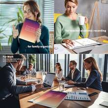 Monthly Planner 2026-2028, Hardcover 3 Year Calendar 2026-2027-2028 Calendar Book From Jan 2026 - Dec 2028, 9" X 11", Spiral Bound,Organizer For Office, Schoolsss, And Home, Sunset - GradientPurple - View 8