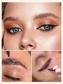 100/50/20/5件套一次性迷你眉刷，柔软微型睫毛膏刷，眉毛染色、睫毛卷翘化妆工具 - 彩色 - 查看 4