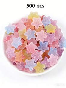 10/30/50/80/100/150/200/300/500pcs Vibrant Candy Color Heart Shaped Resin Beads - Essential Jewelry Making Supplies For Unique Accessories - Ideal For DIY Projects And Handmade Gifts - Multicolor - View 44