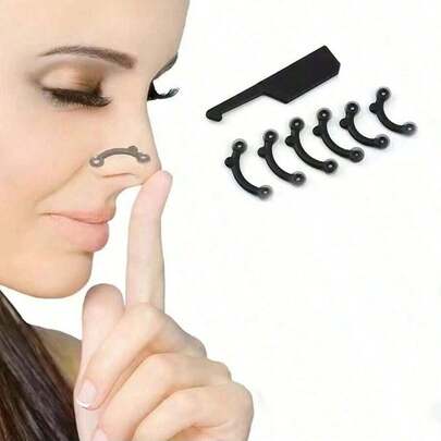 Bộ 3 dụng cụ nâng mũi, kẹp định hình mũi, kẹp mũi vô hình, dụng cụ làm đẹp mũi