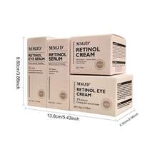 4件套视黄醇护肤套装，女士日常必备护肤品，节日礼物，旅行护肤套装，母亲节礼物，包含视黄醇面霜、视黄醇精华、视黄醇眼部精华、视黄醇眼霜，送给妻子的礼盒 - 粉色 - 查看 6