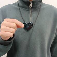 20,000 太赫兹负离子标量能量心形卡片，全新自我卡片，量子能量离子链量子卡片 - Blue - 查看 5