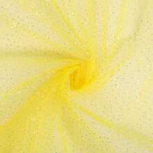 1pc Dotted Mesh Fabric, Shiny Dot Texture, Suitable For Wedding, Party Dress, DIY Crafts - Multicolor - View 47