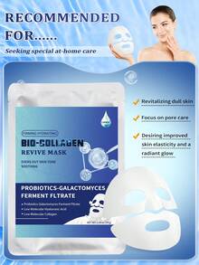 5片装生物胶原蛋白保湿面膜，富含烟酰胺和透明质酸，紧致柔滑肌肤，令肌肤柔软细腻、富有弹性，自然透亮，并具有保湿护理功效，适合所有肤质。 - Collagen - 查看 7