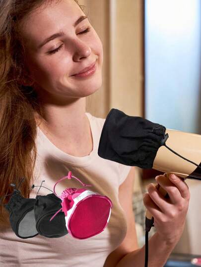 1pc Foldable Hair Salon Blow Dryer Hood | Warm Air Dries Quickly | Portable & Salon Use | Multi-Functional For Curling Hairstyles | Suitable For Professional Stylists And Home Users | Hair Dryer Attachment, Fits Most Standard Size Blow Dryers, 3 Color Options