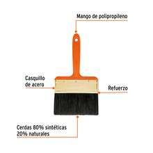 Brocha profesional de 5" con mango de plástico - A - Ver 2