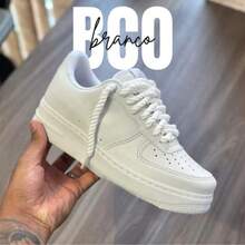 Promotion: Air SB Vision 1 AF Premium Tennis Shoes For Gym, Training, Casual, Skate - New Release - White White - View 1