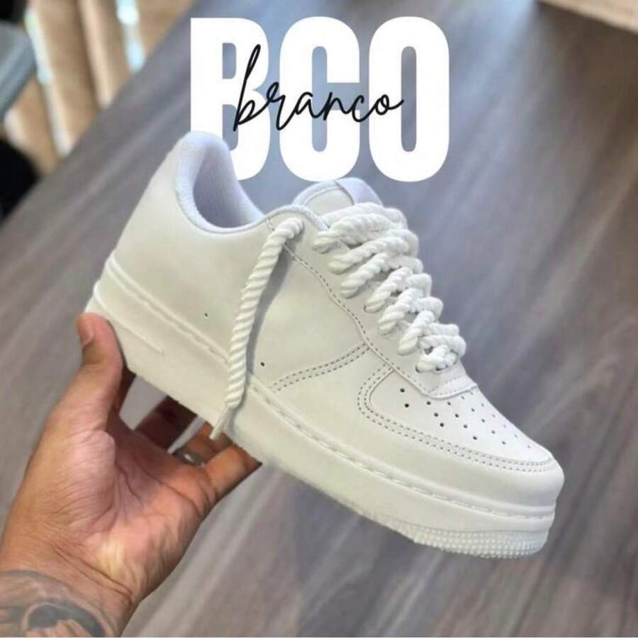 Promotion: Air SB Vision 1 AF Premium Tennis Shoes For Gym, Training, Casual, Skate - New Release - White White - View 1