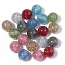 20 piezas de cuentas de galaxia de 12 mm súper brillantes, cuentas estelares brillantes para hacer joyas y decoraciones del Día de San Valentín, adecuadas para collares, pulseras, encantos de bolso, correas de teléfono - Cielo estrellado brillante - Ver 12