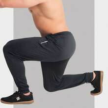Men's Sports Jogger Pants In DriFit Premium With High Elasticity And Comfort - 黑色 - 查看 2