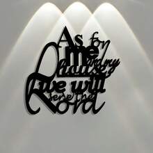 Placa de metal resistente com número da casa em 2D, com elegante caligrafia cursiva "Minha Casa" e endereço numerado. Decoração de parede removível e reutilizável, ideal para casa, escritório e casa de campo. Presente perfeito para inauguração ou decoração de ambientes. - A - Ver 5