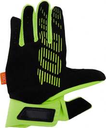 100% Cognito Men's Off-Road Motorcycle Gloves - Amarillo fluorescente/negro. - Ver 5
