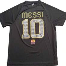 Super Value Hot  T-Shirt Full Size S-5XLFCB Messis # 10 Soccer Football Men's Size M Black Shirt Official Merchandise Suitable As A Gift For Fans HR001 - màu đen - Xem 1