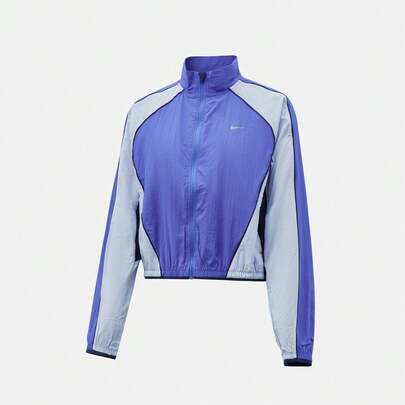 Nike Chaqueta para mujer AS W NK SWIFT UV RPL JKT NV, Ropa exterior con capucha tejida IM9481-570