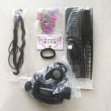 Mannequin Head With Long Synthetic Fiber Styling Training Head 24inch Manikin Cosmetology Doll Head Hairdressing Training Model For Cutting Braiding Practice And Free Clamp Holder - Multicolor - View 10