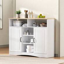 Buffets & Sideboards - White + MDF - View 4