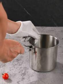 Stainless Steel Deep Fryer Set - Ideal For Crispy Tempura, Fries & Chicken | , Easy-Clean Kitchen Essential - Multicolor - View 7